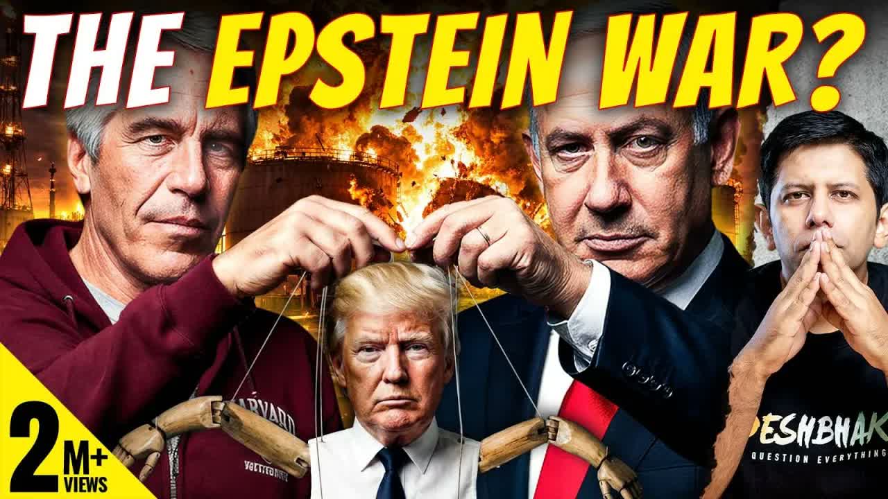 War On Iran & Epstein Files Link? Is Israel Controlling Trump's Operation Epic Fury?