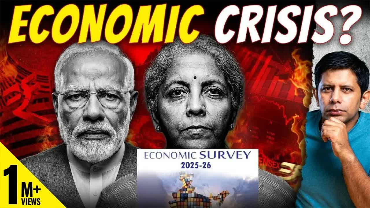 Pt.1- Economic Survey Admits To Impending Crisis | Who Is Modi Govt Blaming Now?
