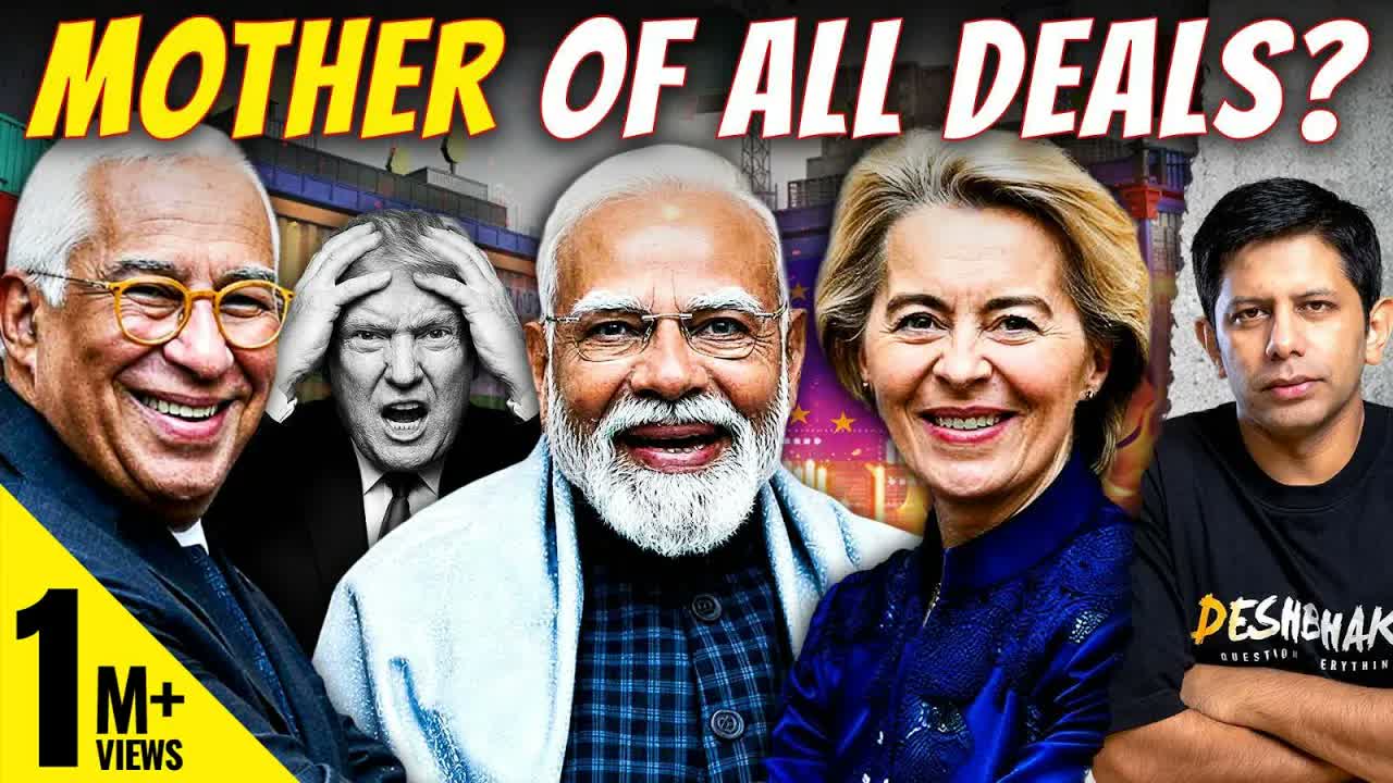 Thank You Trump?! | Historic Trade Deal With EU | What's The Catch For India?